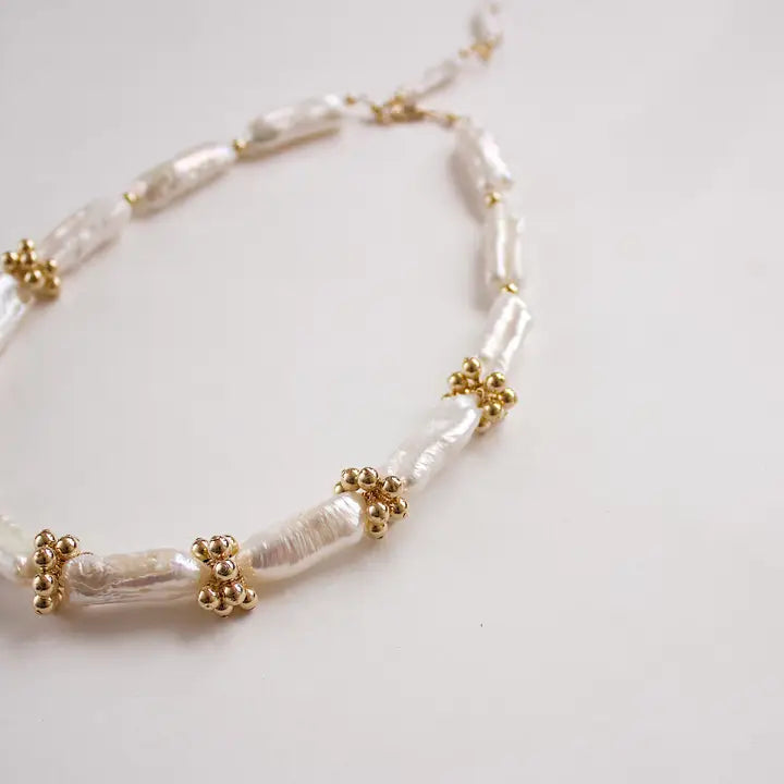 Biwa Eyelet Necklace